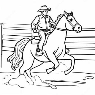 Rodeo Coloring Page 11431-9442