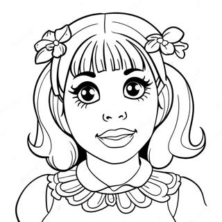 Melanie Martinez Coloring Pages