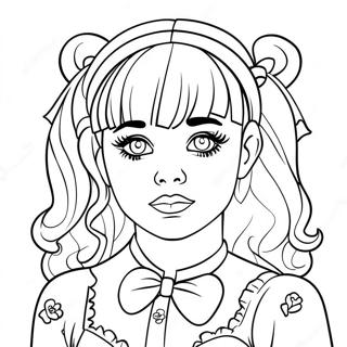 Melanie Martinez Coloring Page 11471-9476