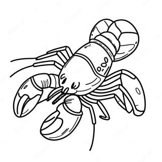 Lobster Coloring Page 11511-9508