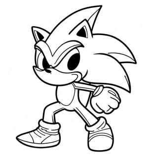 Silver Sonic Coloring Pages