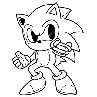 Silver Sonic Coloring Page 11521-9514