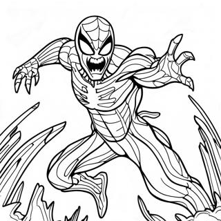 Carnage In Action Coloring Page 1152-917