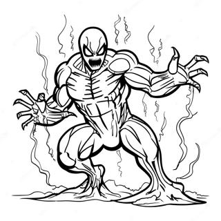 Carnage In Action Coloring Page 1152-918