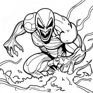 Carnage In Action Coloring Page 1152-919