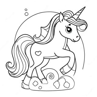 Magical Unicorn Coloring Page 11531-9523