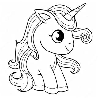 Magical Unicorn Coloring Page 11531-9524