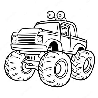 Spiderman Monster Truck Coloring Page 11571-9552