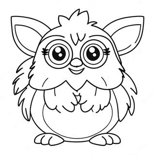 Furby Coloring Pages