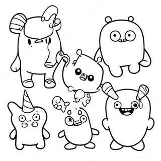 Ugly Dolls Coloring Pages