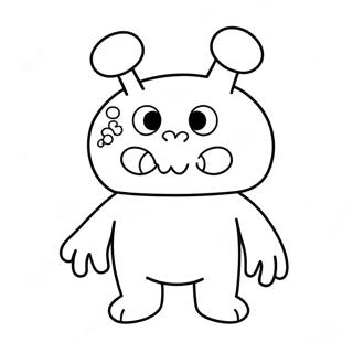 Ugly Dolls Coloring Page 11631-9599