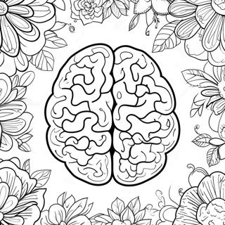 Brain Sheet Coloring Page 11661-9630