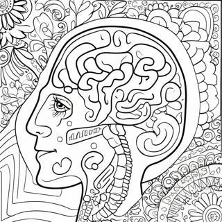 Brain Sheet Coloring Page 11661-9631