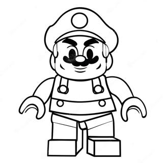 Lego Mario Coloring Page 11691-9650