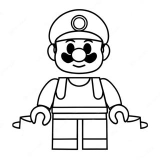 Lego Mario Coloring Page 11691-9651