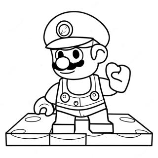 Lego Mario Coloring Page 11691-9652