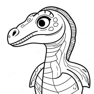 Velociraptor Coloring Pages