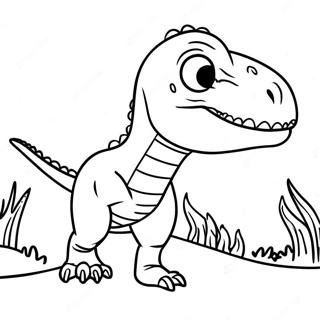 Velociraptor Coloring Page 1171-928