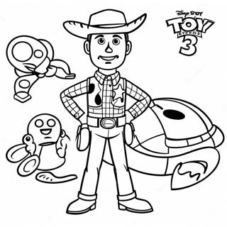 Toy Story 3 Coloring Page 11761-9699