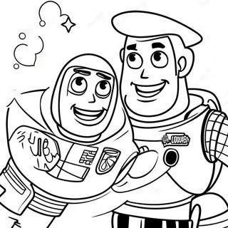 Woody And Buzz Lightyear Adventure Coloring Page 11762-9711