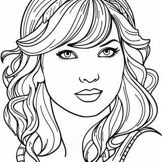 Taylor Swift Albums Coloring Pages