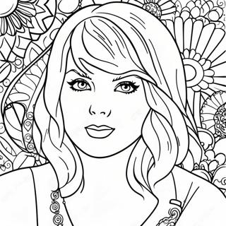 Taylor Swift Albums Coloring Page 11801-9731