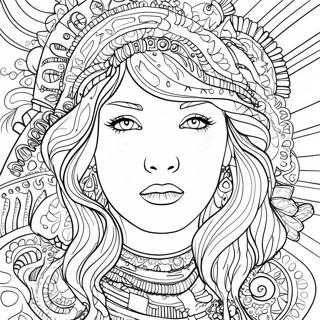 Fearless Album Cover Coloring Page 11802-9735