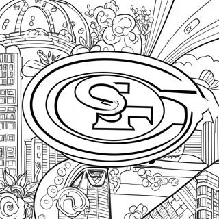 San Francisco 49ers Logo Coloring Page 11811-9739