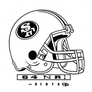 San Francisco 49ers Logo Coloring Page 11811-9740