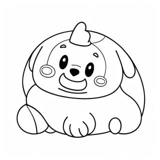 Tsum Tsum Coloring Page 11831-9762