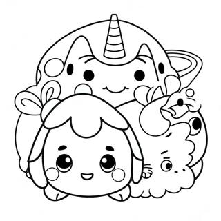 Tsum Tsum Coloring Page 11831-9763