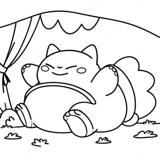 Snorlax Coloring Pages