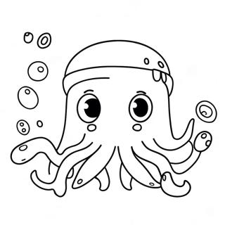 Squid Game Coloring Pages