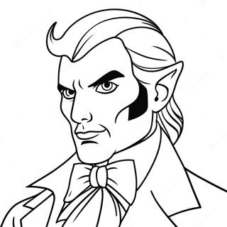 Alastor Character Coloring Page 11901-9810