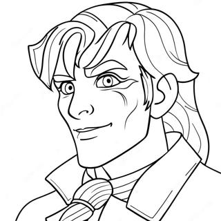 Alastor Character Coloring Page 11901-9812