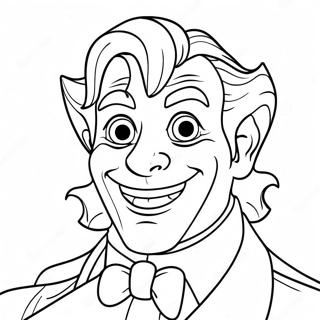 Alastor With A Grinning Face Coloring Page 11902-9813