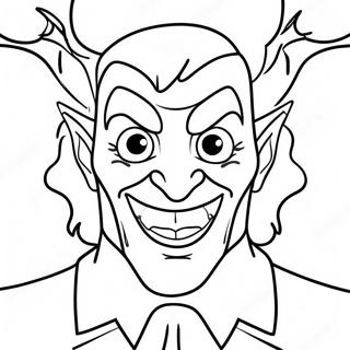 Alastor With A Grinning Face Coloring Page 11902-9816