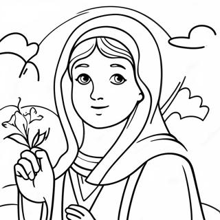 Christian Coloring Page 1191-954