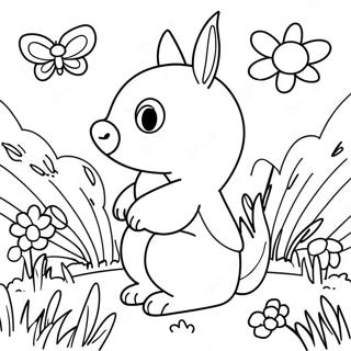 Spring Animal Coloring Pages