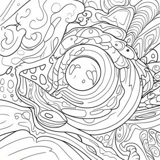 Galaxy Space Coloring Pages