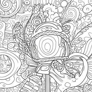 Galaxy Space Coloring Page 11971-9867