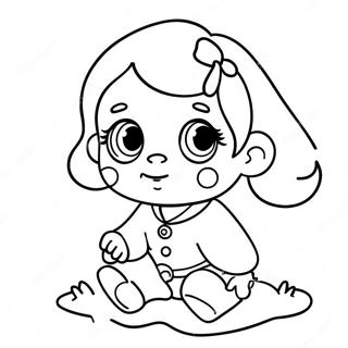 Cute Baby Alive Coloring Page 11982-9878