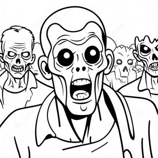 Zombies 2 Coloring Page 11991-9883