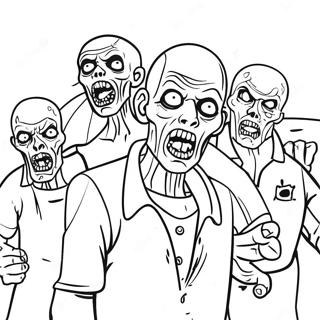 Zombies 2 Coloring Page 11991-9884