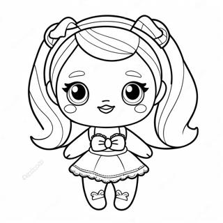 Lol Surprise Dolls Coloring Page 12011-9898