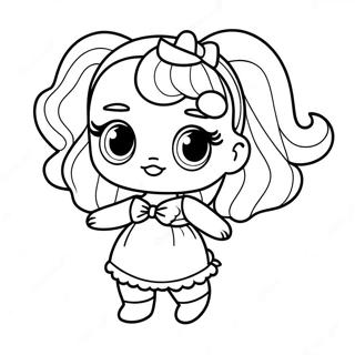 Lol Surprise Dolls Coloring Page 12011-9900