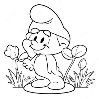 Smurf Coloring Page 12061-9938