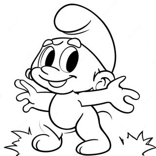 Smurf Coloring Page 12061-9939