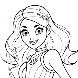 Bloom From Winx Club Coloring Page 12112-9981