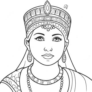 Esther Coloring Page 12151-10006